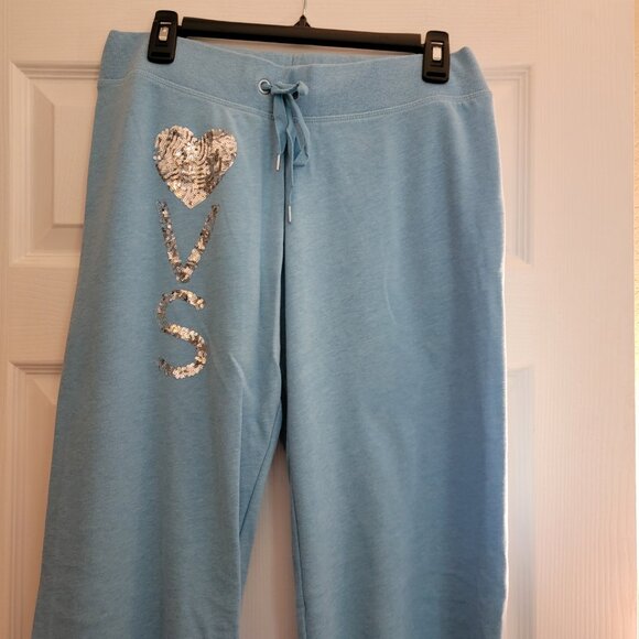 Victoria's Secret Supermodel Sweatpants + Hoodie Jacket Size M EXC - Picture 8 of 10